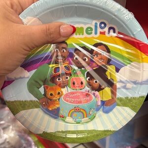 Birthday Party Plates - Multicolor